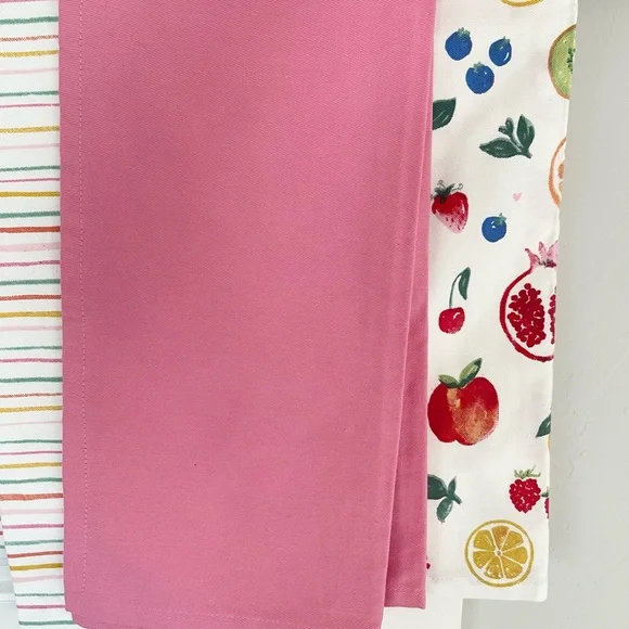 Ashley Thomas Cotton 3 Pack Tea Towel Set - Picture 5 of 5